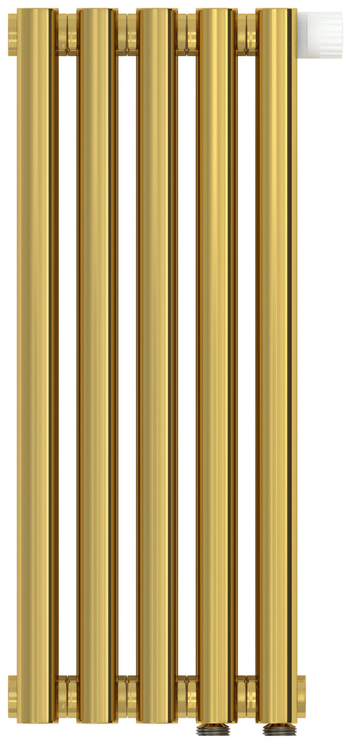 Отопительный радиатор Сунержа Эстет-1 EU50 правый 500х225 5 секций Золото