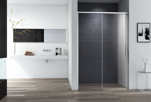 Душевая дверь в нишу DUET SOFT-M-BF-1 Cezares DUET SOFT-M-BF-1-120-C-Cr