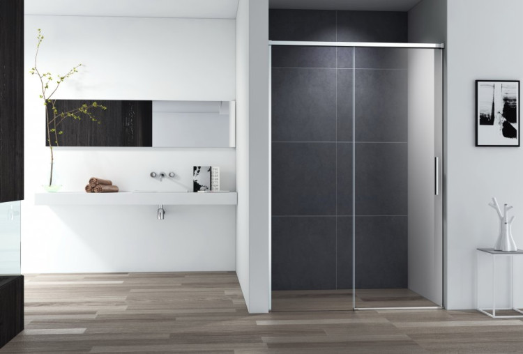 Душевая дверь в нишу DUET SOFT-M-BF-1 Cezares DUET SOFT-M-BF-1-120-C-Cr