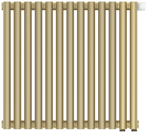 Отопительный радиатор Сунержа Эстет-11 EU50 500х585 13 секций Матовая шампань