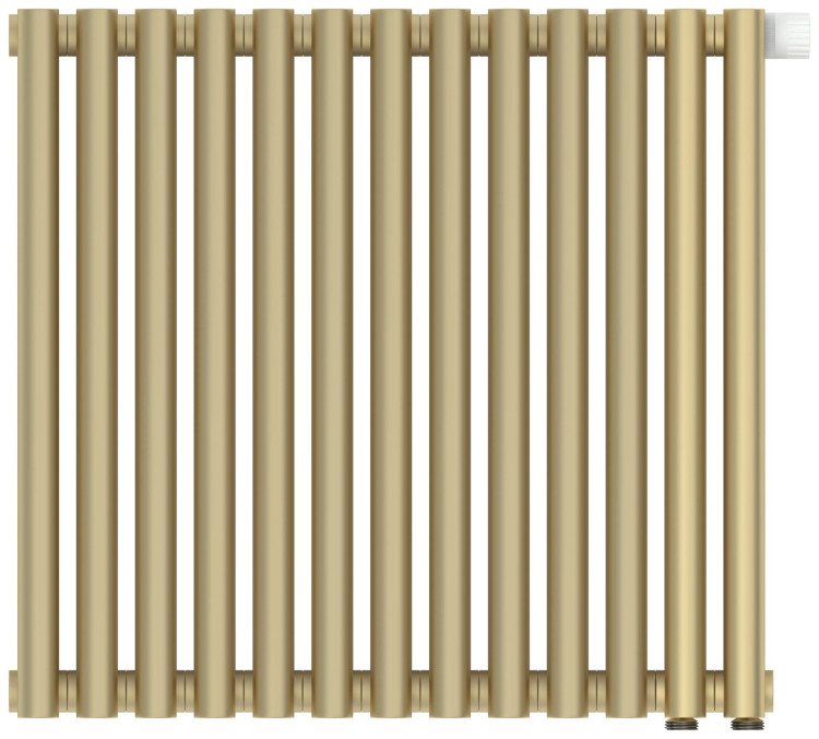 Отопительный радиатор Сунержа Эстет-11 EU50 500х585 13 секций Матовая шампань