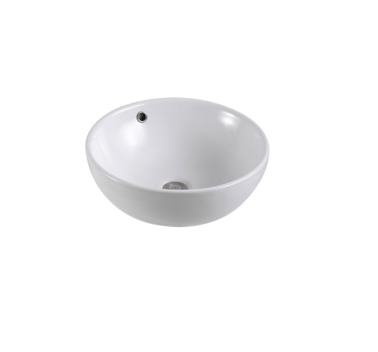 Раковина накладная для установки на столешницу Aquatek AQ5354-00, 440*440*175 мм, встроенный канал перелива