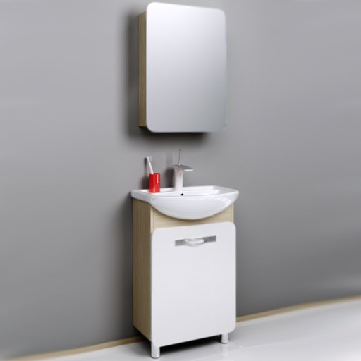 Тумба под раковину Aqwella Вега 55