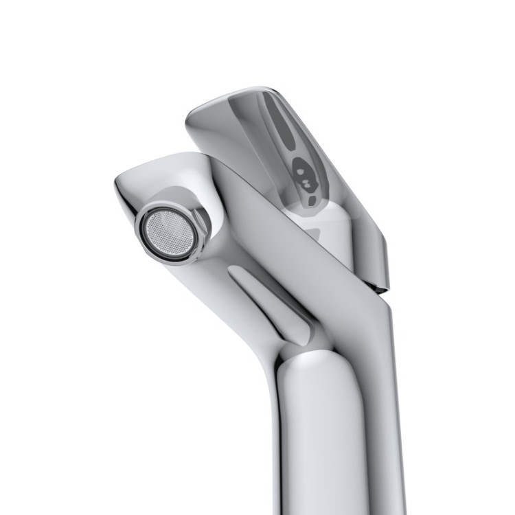 Смеситель для раковины без донного клапана Cezares DUE-LVM-CRM-W0