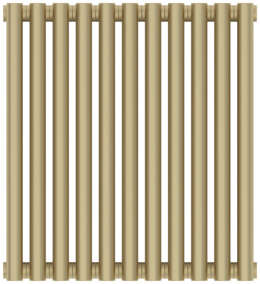 Отопительный радиатор Сунержа Эстет-11 500х495 11 секций Матовая шампань