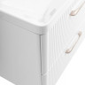 База под раковину подвесная с двумя выкатными ящиками 606x423x500 BelBagno DUE-600-2C-SO-BM-P