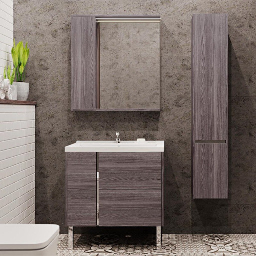 Тумба под раковину Акватон Стоун 80 подвесная