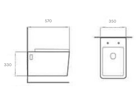Унитаз Mira MR-B5735 подвесной