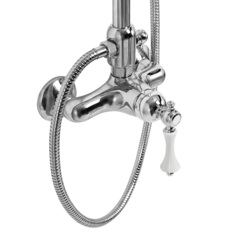 Душевая стойка со смесителем, верхним и ручным душем Cezares MARGOT-CD-03/24-M