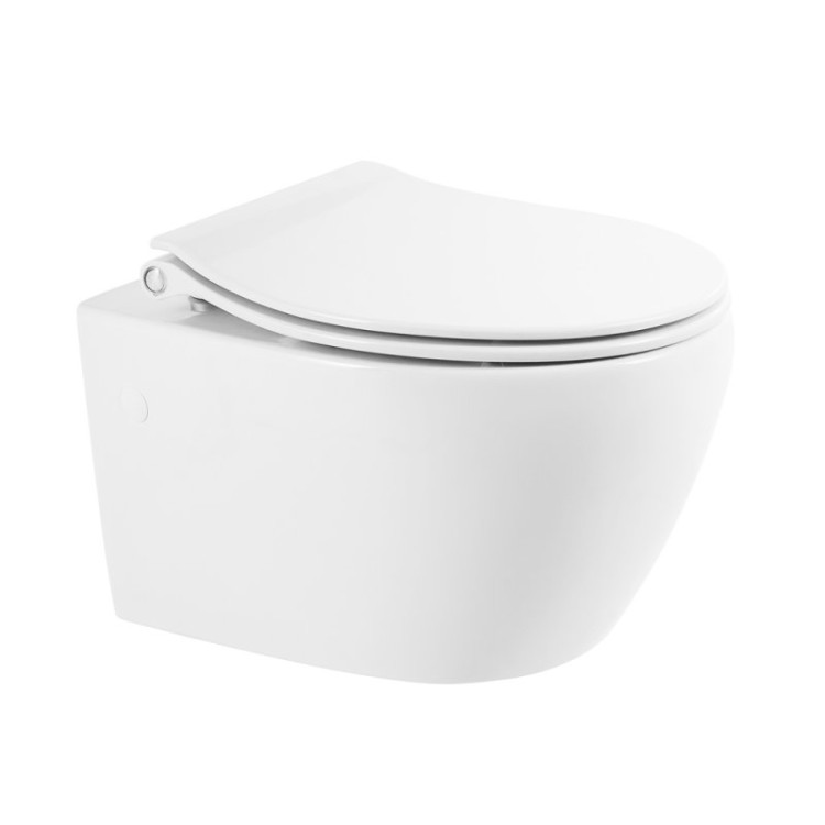 Унитаз подвесной безободковый BelBagno BB507B