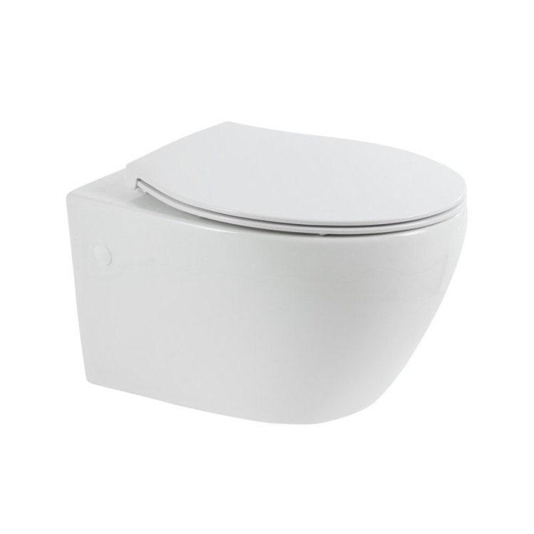 Унитаз подвесной безободковый BelBagno BB507B