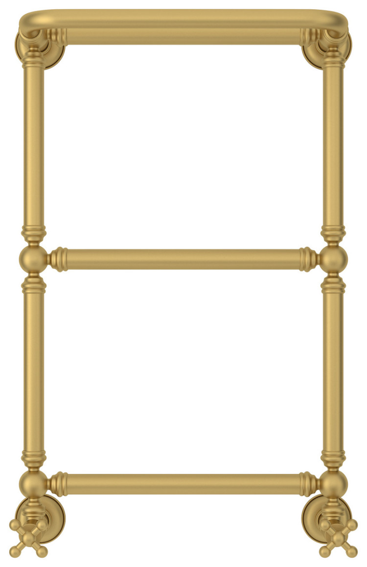 Полотенцесушитель водяной Сунержа Ренессанс 1386 660x400 Матовое золото