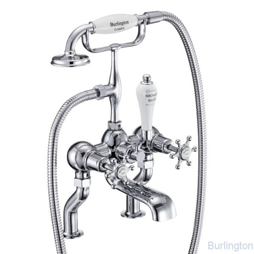 Смеситель для ванны с ручным душем, набортный  [BI15]