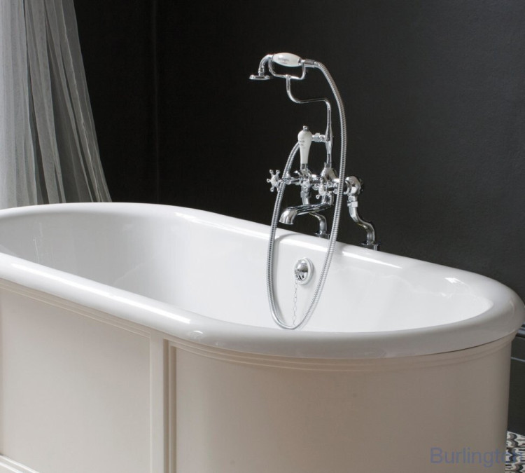 Смеситель для ванны с ручным душем, набортный  [BI15]