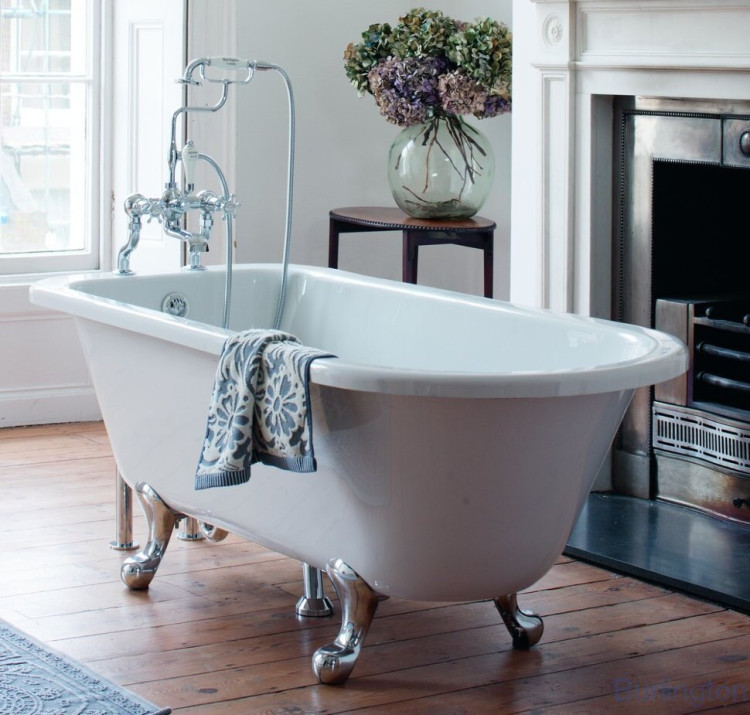 Смеситель для ванны с ручным душем, набортный  [BI15]