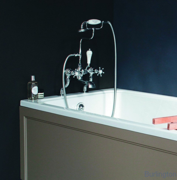 Смеситель для ванны с ручным душем, набортный  [BI15]