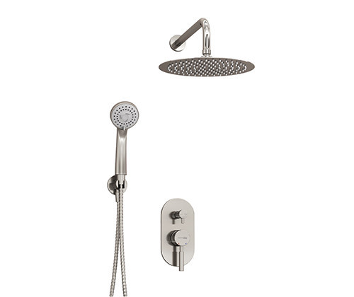 WasserKRAFT A16421 Встраиваемый комплект для душа с верхней душевой насадкой и лейкой