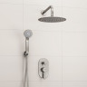 WasserKRAFT A16421 Встраиваемый комплект для душа с верхней душевой насадкой и лейкой