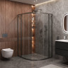 Душевой уголок MOLVENO-RH-11 Cezares MOLVENO-RH-11-120/110-C-BORO-IV