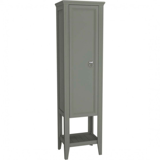 Пенал Valarte 55 см левосторонний, серый матовый