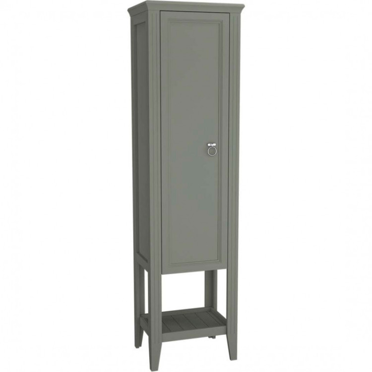 Пенал Valarte 55 см левосторонний, серый матовый