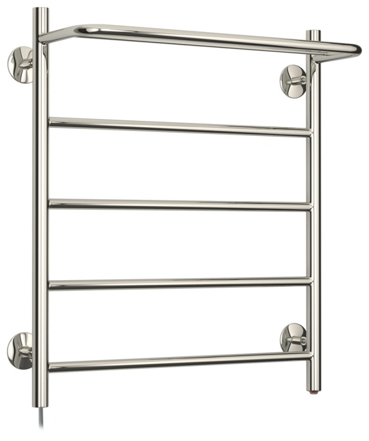 Полотенцесушитель электрический Стилье Формат 30 Л 600х500 (Полка + 4) П16 Без покрытия