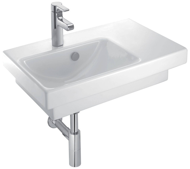 Раковина-столешница 65 см, раковина слева Jacob Delafon ODEON UPE4757G-00