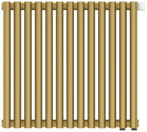 Отопительный радиатор Сунержа Эстет-00 EU50 500х585 13 секций Матовое золото