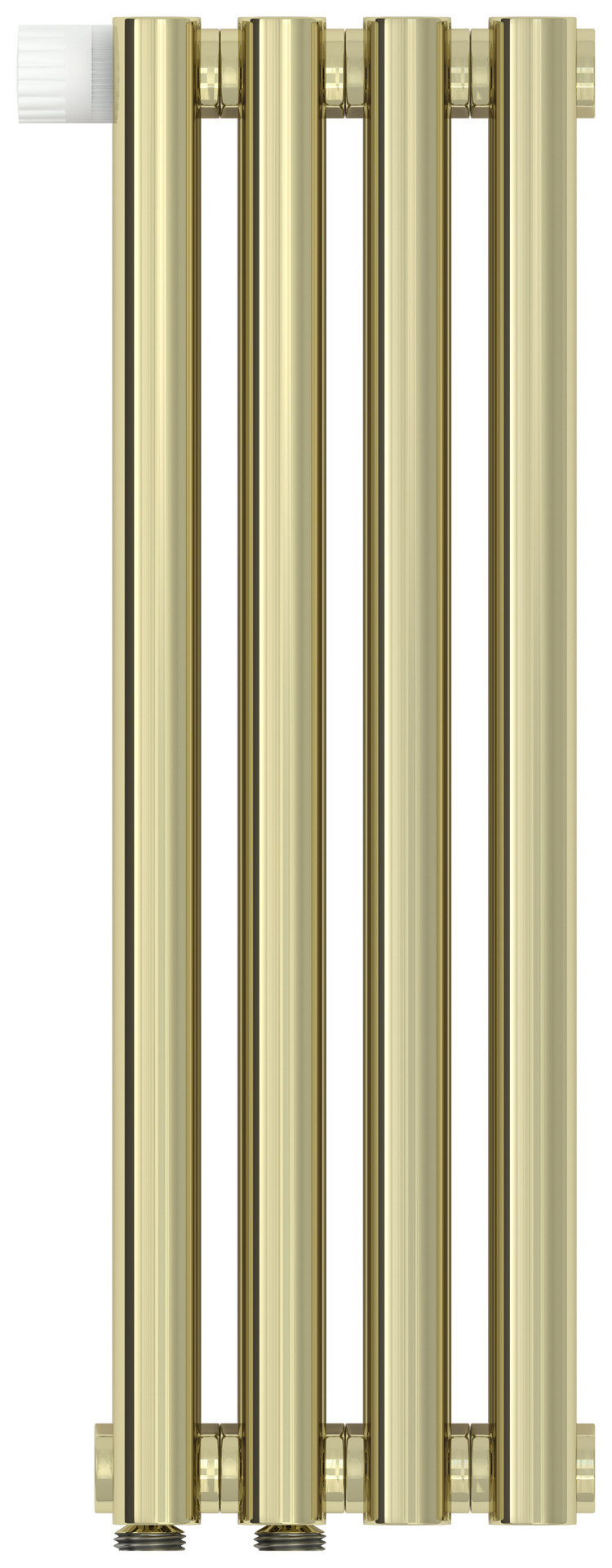 Отопительный радиатор Сунержа Эстет-1 EU50 левый 500х180 4 секции Шампань