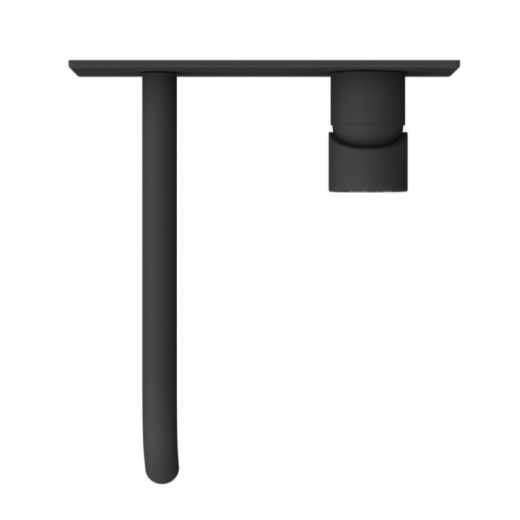 Смеситель для раковины встраиваемый однорычажный, с тонкой ручкой, на единой площадке Cezares LEAF-BLI1-L-ST