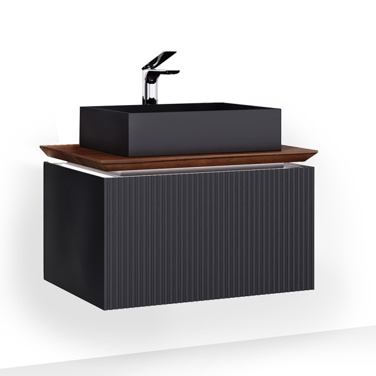 Тумба Strong 80, подвесная антрацит