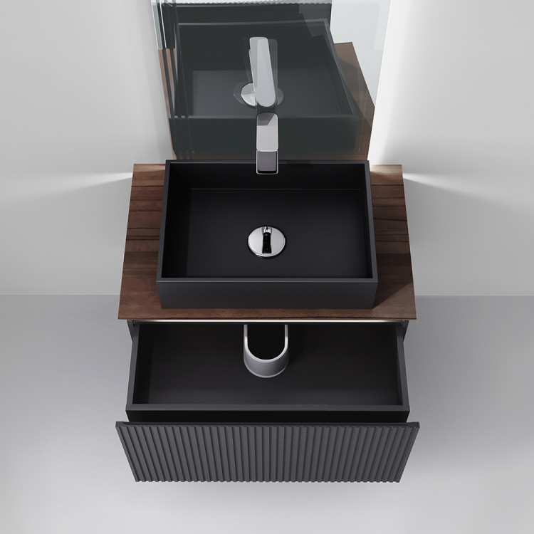 Тумба Strong 80, подвесная антрацит