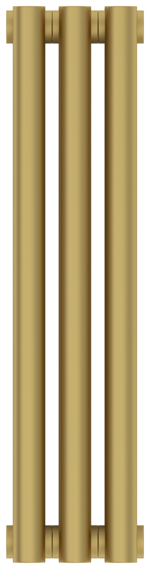 Отопительный радиатор Сунержа Эстет-0 500х135 3 секции Матовое золото