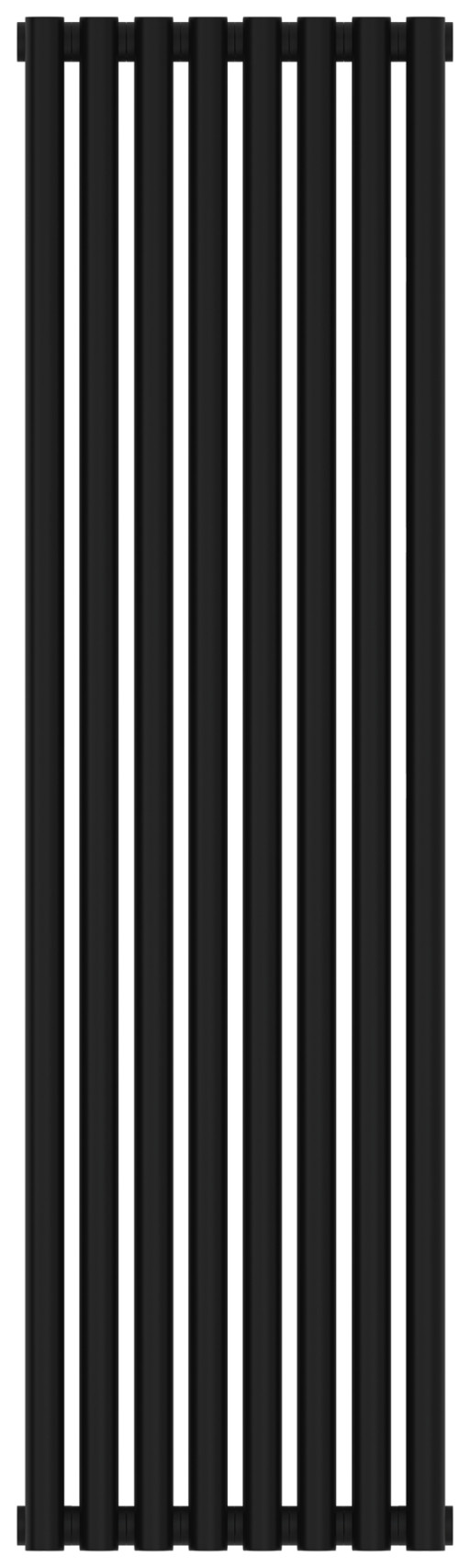 Отопительный радиатор Сунержа Эстет-00 1200х360 8 секций Матовый чёрный