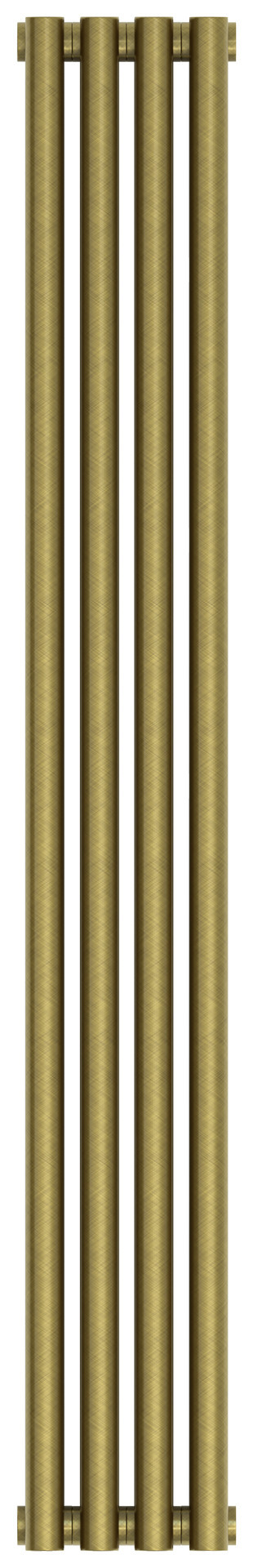 Отопительный радиатор Сунержа Эстет-1 1200х180 4 секции Состаренная бронза