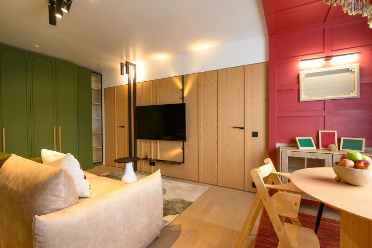 Кварцевый паркет Quartz Parquet Штучный паркет Дуб Маскарпоне 44-1258-06 5/0,6 мм