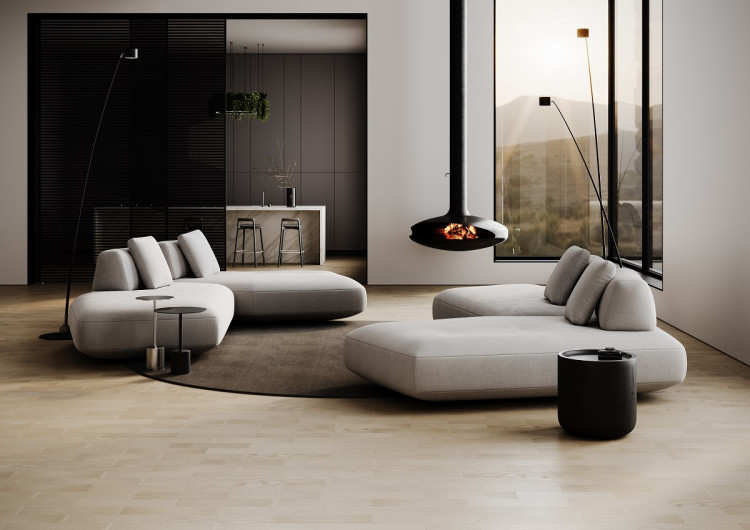 Кварцевый паркет Quartz Parquet Штучный паркет Дуб Маскарпоне 44-1258-06 5/0,6 мм