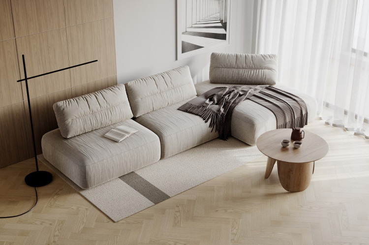 Кварцевый паркет Quartz Parquet Штучный паркет Дуб Маскарпоне 44-1258-06 5/0,6 мм