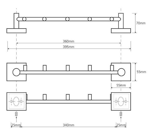 Крючок Bemeta Beta 132105112