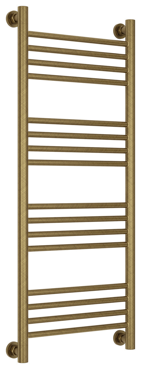 Полотенцесушитель водяной Сунержа Богема+ прямая 1000х400 Состаренная бронза