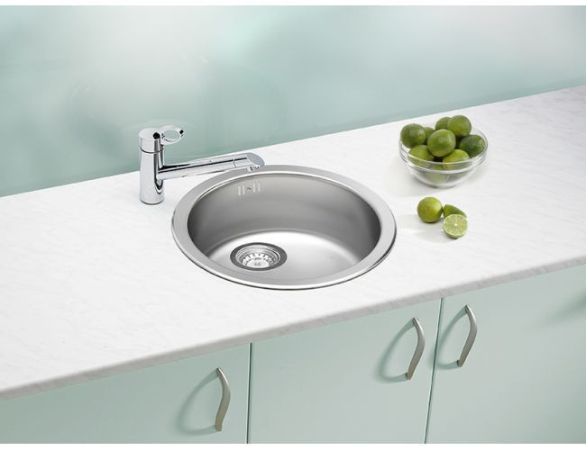 Мойка FORM 10 NAT-90 FI 450 в комплекте с сифоном 1130550,