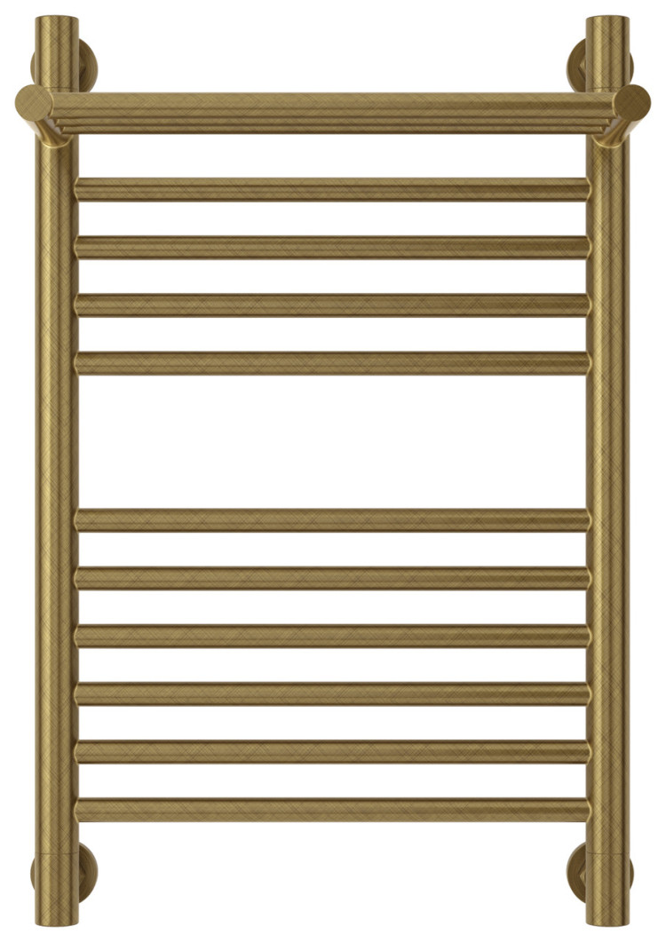 Полотенцесушитель водяной Сунержа Богема с полкой+ 600х400 Состаренная бронза