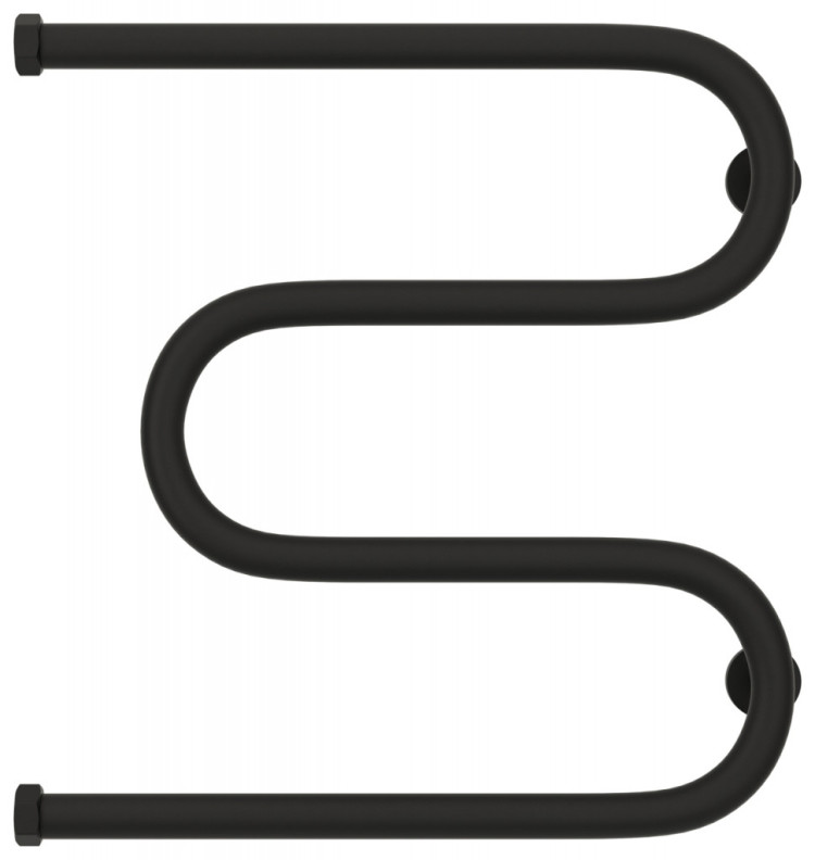 Полотенцесушитель водяной Сунержа М-образный+ 500х500 Тёмный титан муар