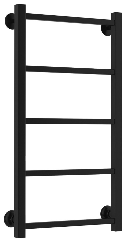 Полотенцесушитель водяной Стилье Версия-КН 800х400 (5) П 20х20 Чёрный