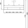 Зеркало 80 см Jacob Delafon TERRACE EB1181-NF