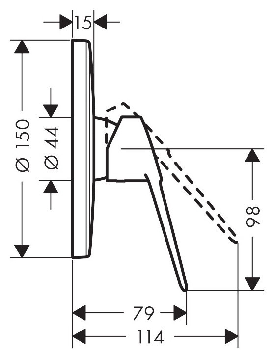 Смеситель для душа Hansgrohe Novus Loop 71365000