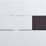 Cенсорная кнопка управления для скрытых систем инсталляции, белый (подключение к аккумулятору) Alcadrain M370SB