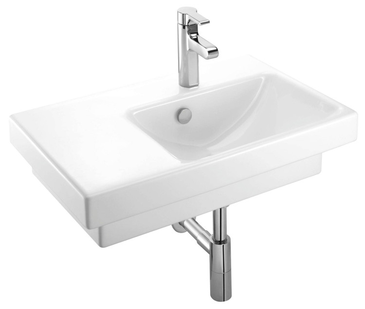 Раковина-столешница 65 см, раковина справа Jacob Delafon ODEON UPE4758G-00