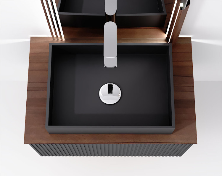 Тумба Strong 100, подвесная антрацит