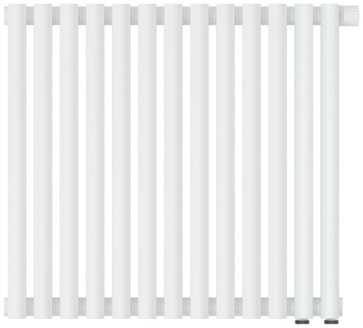 Отопительный радиатор Сунержа Эстет-11 EU50 500х585 13 секций Матовый белый